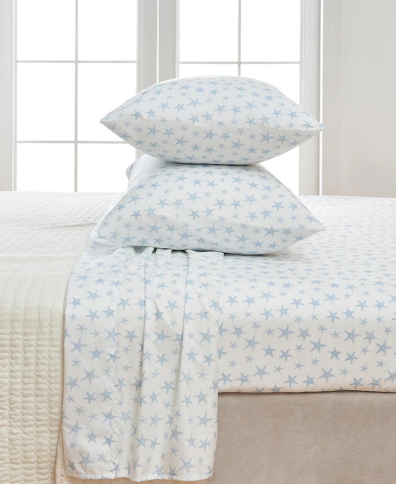 Linery & Co. Ultra-Soft Coastal-Inspired Brushed Microfiber Sheet Set