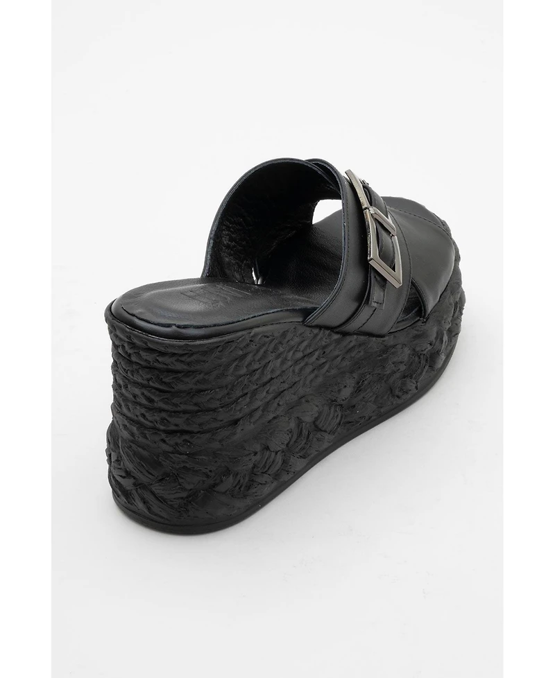 Palmas Leather Platform Sandal (Women)