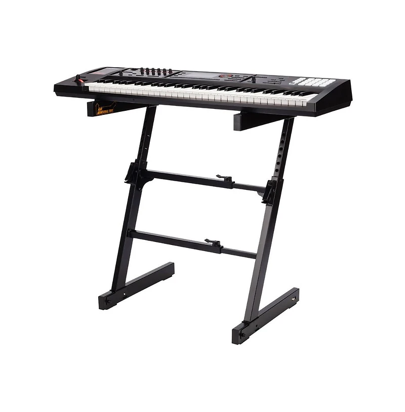 Hercules Stands Z Style Black Keyboard Stand with AutoLock System