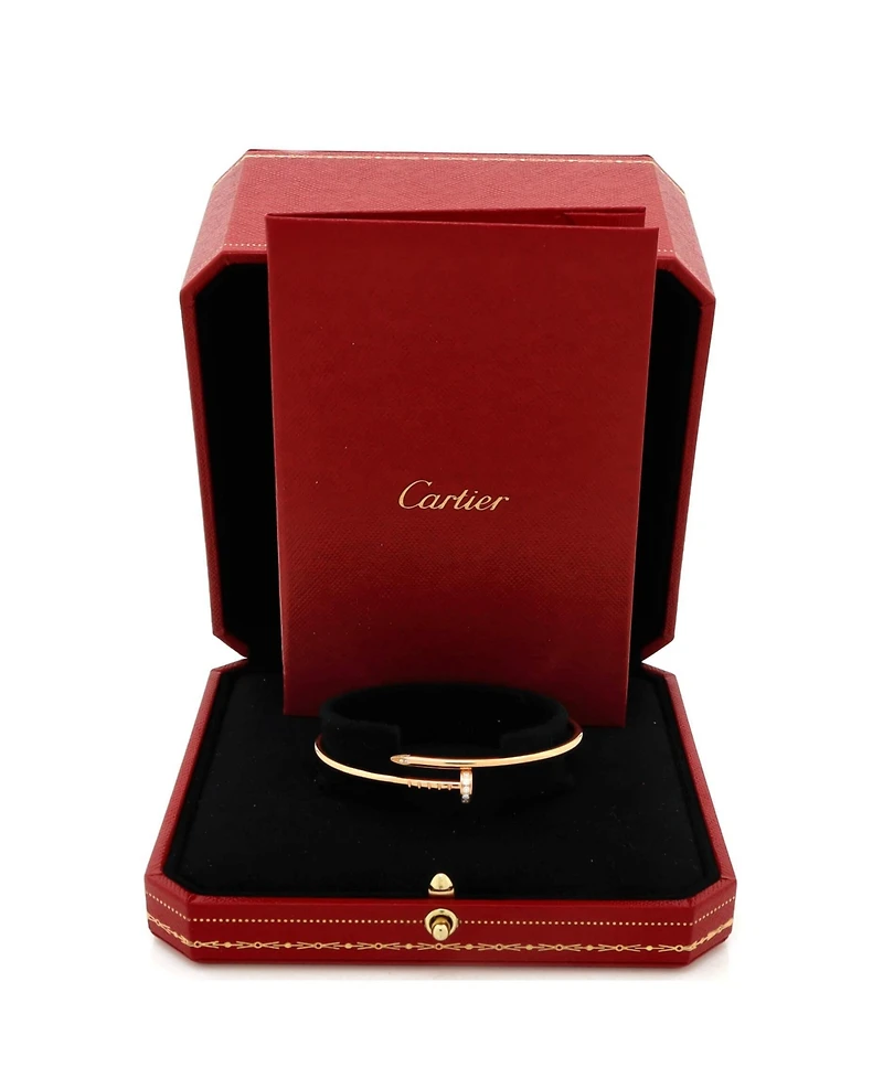 Pre-Owned Cartier Small D'Amour Bracelet 18K Rose Gold and Diamond