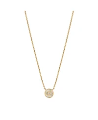 Reside In Protection Mother Of Pearl Evil Eye Necklace
