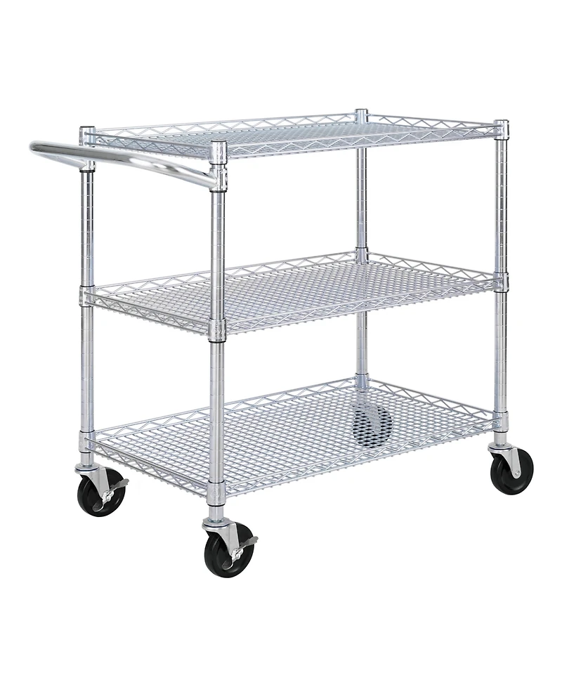Seville Classics 3-Tier Nsf-Certified Utility Cart