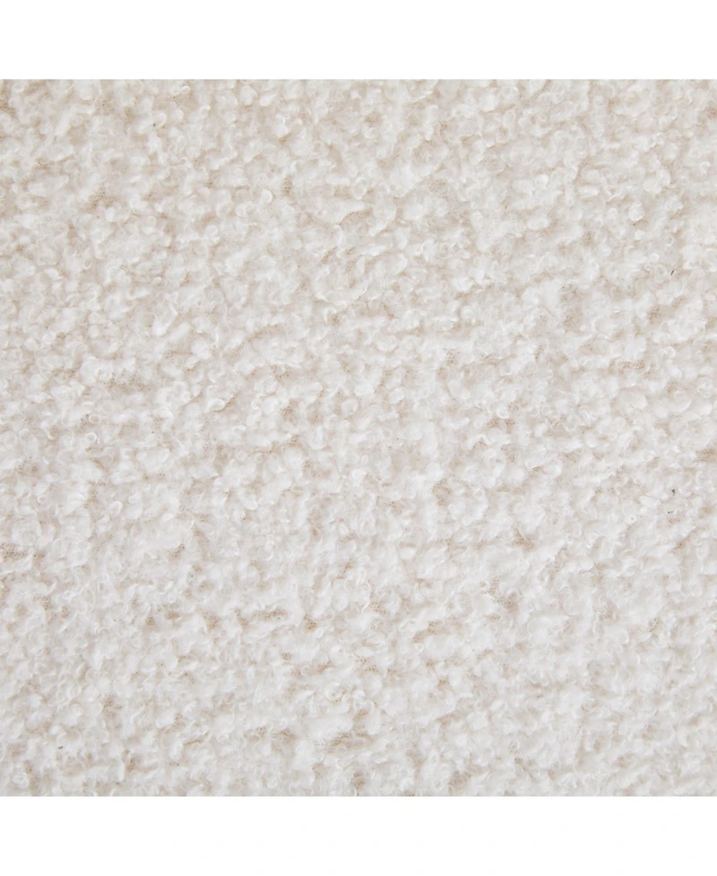 Boucle Lounge Chairs - Modern, Solid Wood Frame