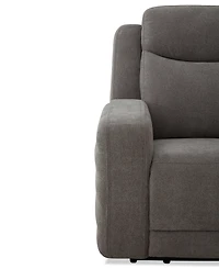 Kristyan Fabric Power Recliner with Headrest Zero Wall & Heat Massage, Exclusively at Macy's