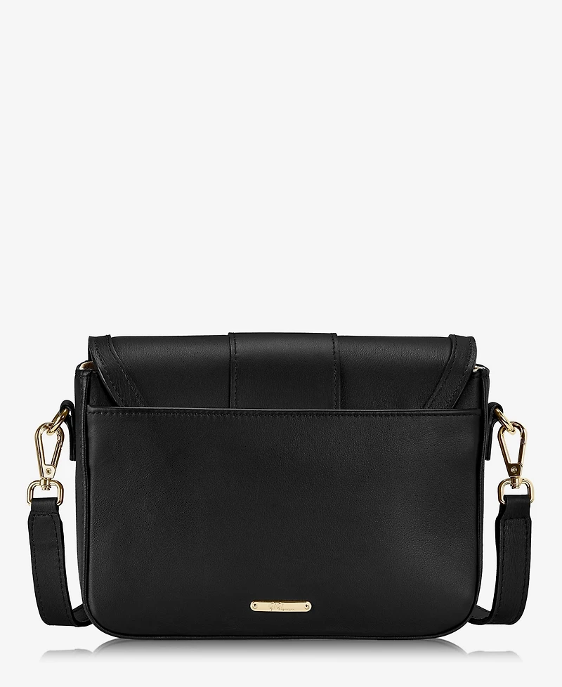 GiGi New York Lily Handwoven Leather Mini Crossbody Bag
