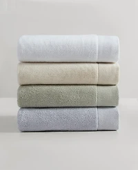 Calvin Klein Entwine Solid Cotton Terry 2-Pc. Bath Towel Set, 64" X 34"