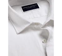Charles Tyrwhitt Men's Slim-Fit Button-Down Linen Shirt