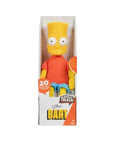 Shelf Talkers Bart Simpson Talking Plush Doll