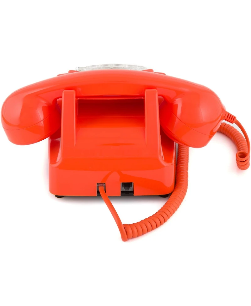 Gpo Retro GPO746ROR 746 Desktop Rotary Dial Telephone - Orange