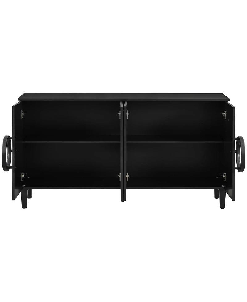 French-Inspired 4-Door Sideboard