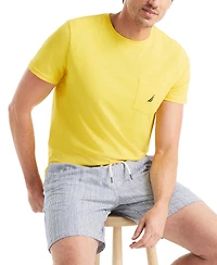 Nautica Men's Classic-Fit Solid Crew Neck Pocket T-Shirt