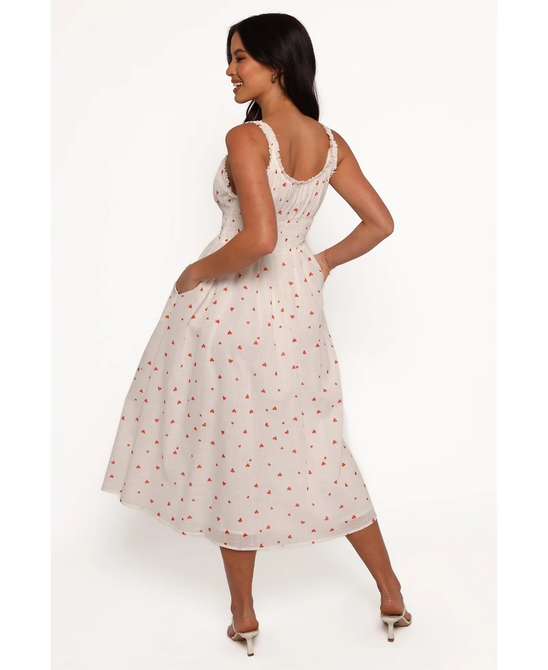 Petal and Pup Women's Auguste Midi Dress