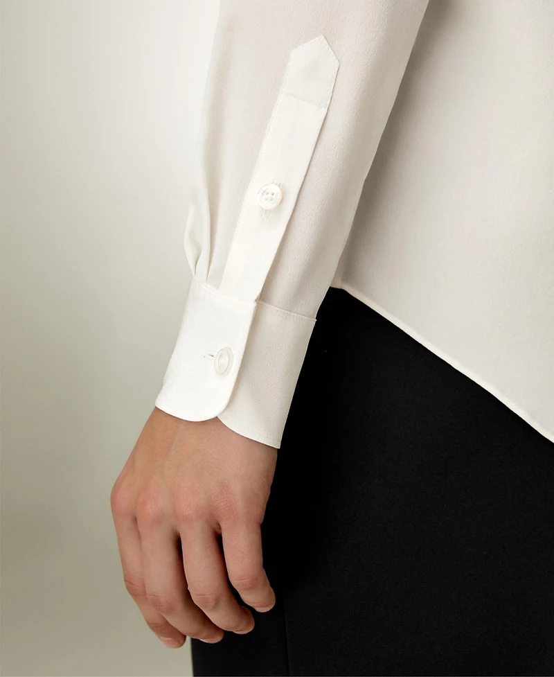 Lilysilk Women's Silk Bowtie Blouse