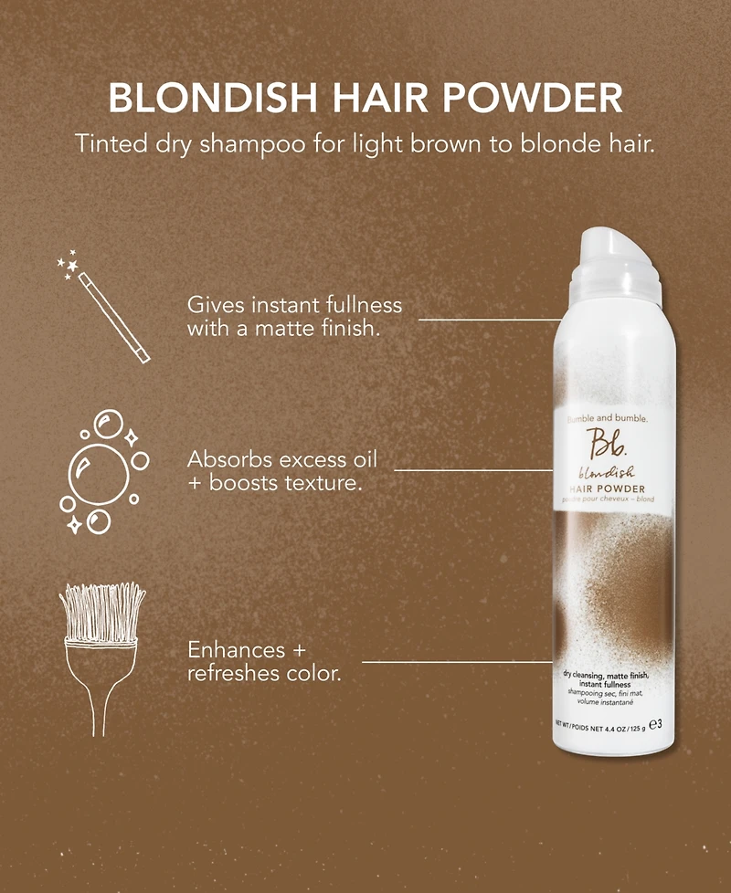 Bumble and Bumble Hair Powder Blondish, 4oz.