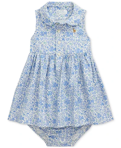 Polo Ralph Lauren Baby Girls Cotton Oxford Dress