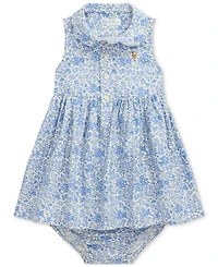 Polo Ralph Lauren Baby Girls Cotton Oxford Dress