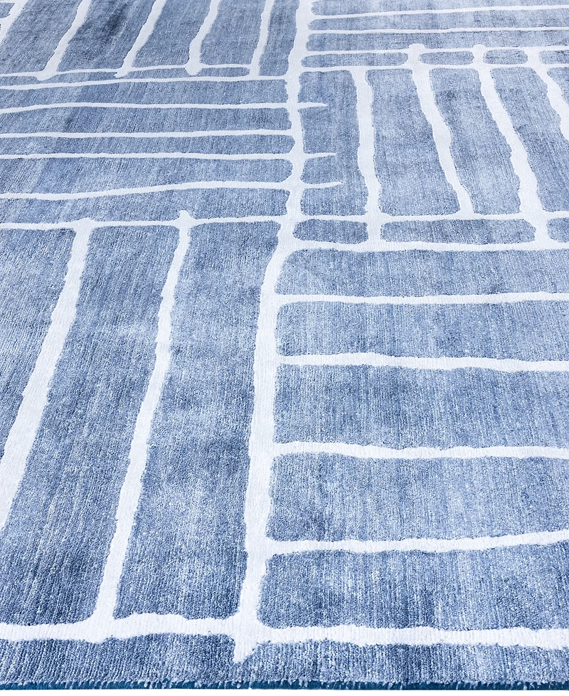 Adorn Hand Woven Rugs Indo Modern M8059 9'1"x12'3" Area Rug