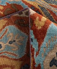 Adorn Hand Woven Rugs Indian Oak M5964 8'1"x10'1" Area Rug