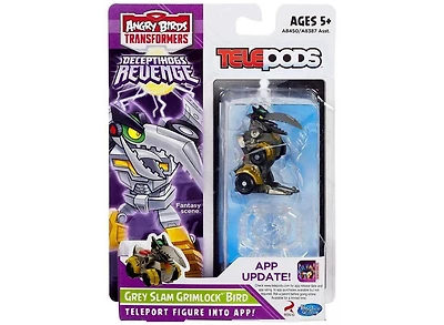 Grey Slam Grimlock Bird | Transformers Angry Birds Telepods