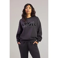 Lovall Women's All Szn Organic Oversized Sweatshirt Two