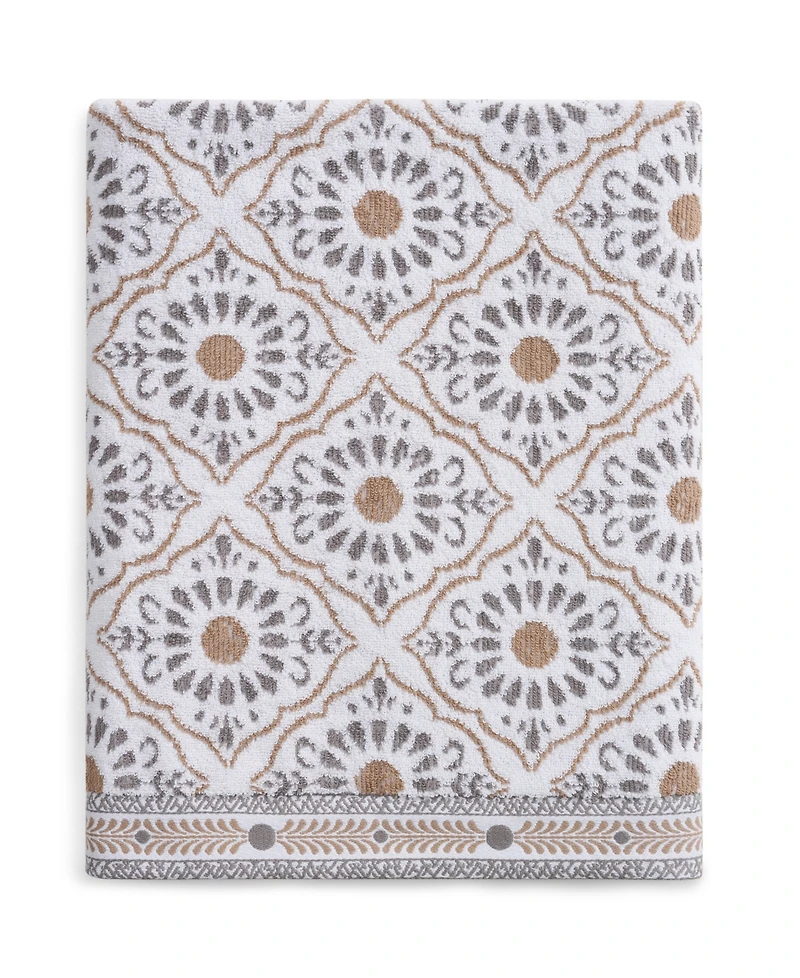 John Robshaw Rangila Cotton Bath Towel, 54" x 32"