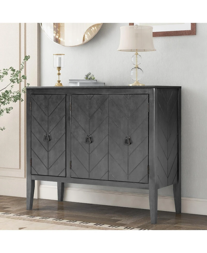 Sideboard with Adjustable Shelf