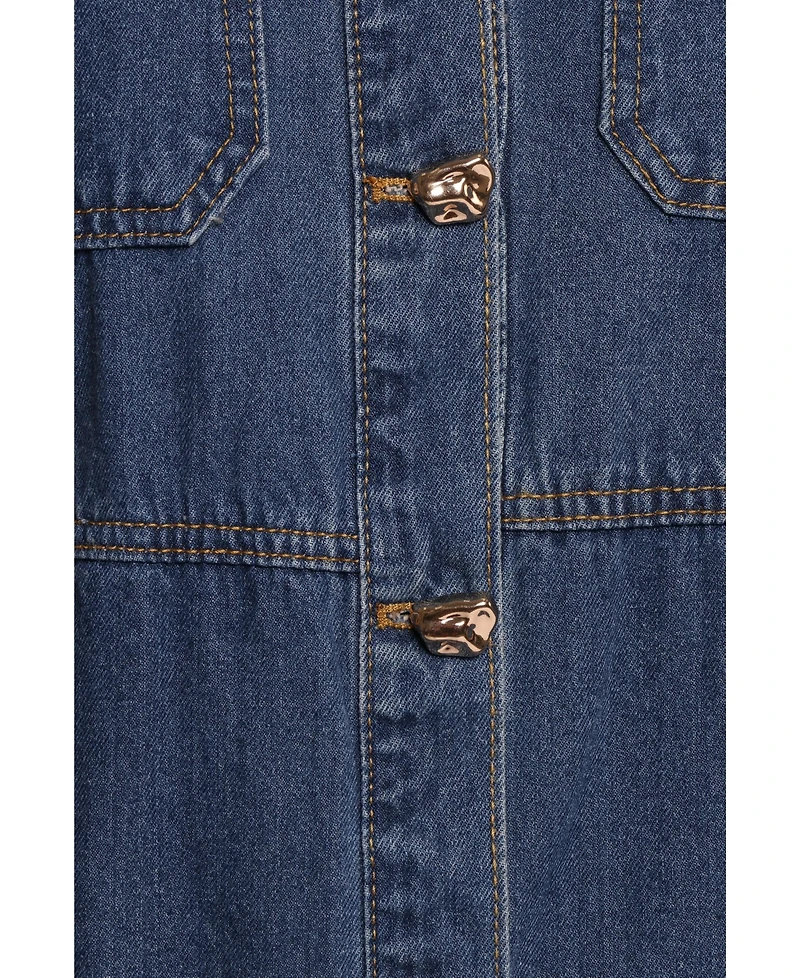 Petal and Pup Women's Fleming Shirt Mini Dress