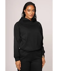 Jluxlabel Women's Grey Logo Pullover Hoodie