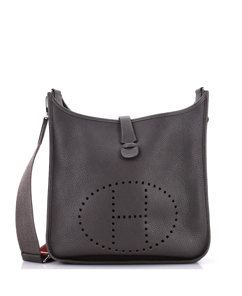 Pre-Owned Hermes Pm Evelyne Bag Gen Iii Clemence