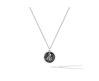 Vincero Mens Necklace, Built Different Collection, The Lion - Sterling Silver, 21” Chain