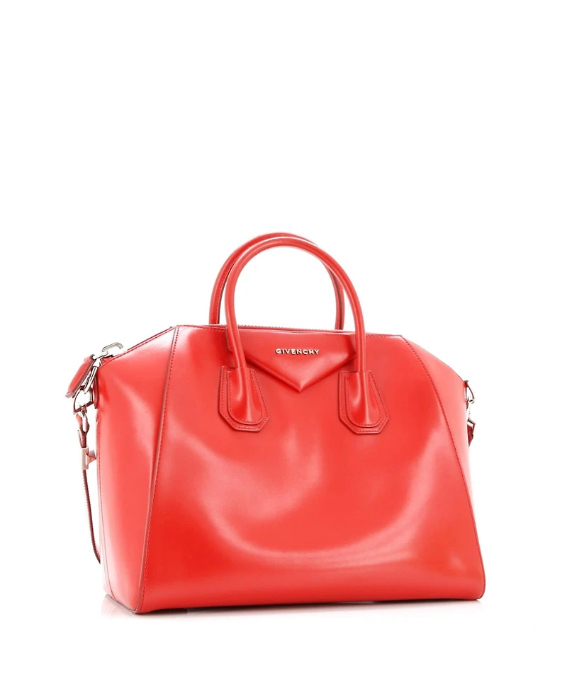 Pre-Owned Givenchy Medium Antigona Bag Glazed Leather