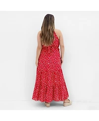 City Chic Plus Kiana Print Maxi Dress