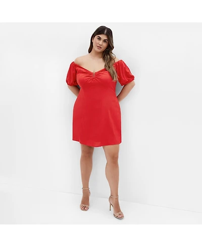 City Chic Plus Macey Dress