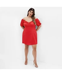 City Chic Plus Macey Dress