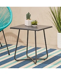 Modern Steel End Table