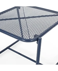 Modern Mesh Outdoor Chat Set