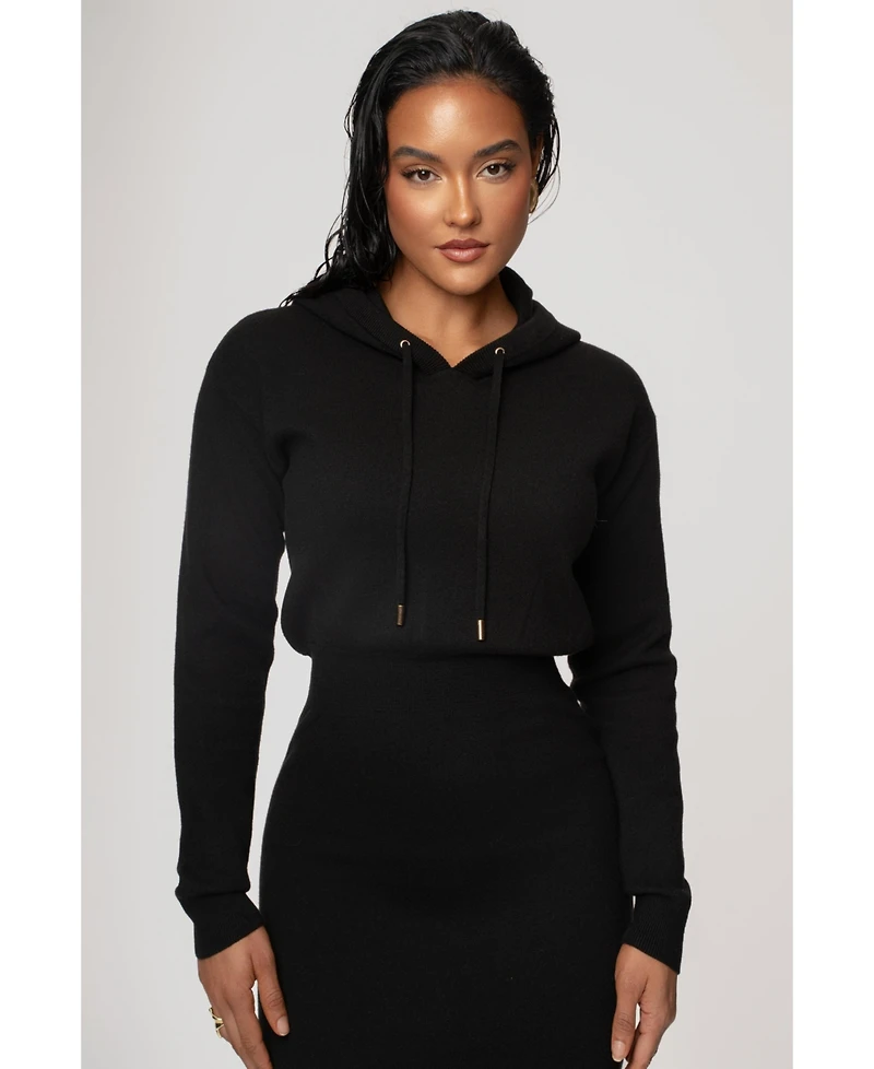 Jluxlabel Women's All One Hoodie Dress