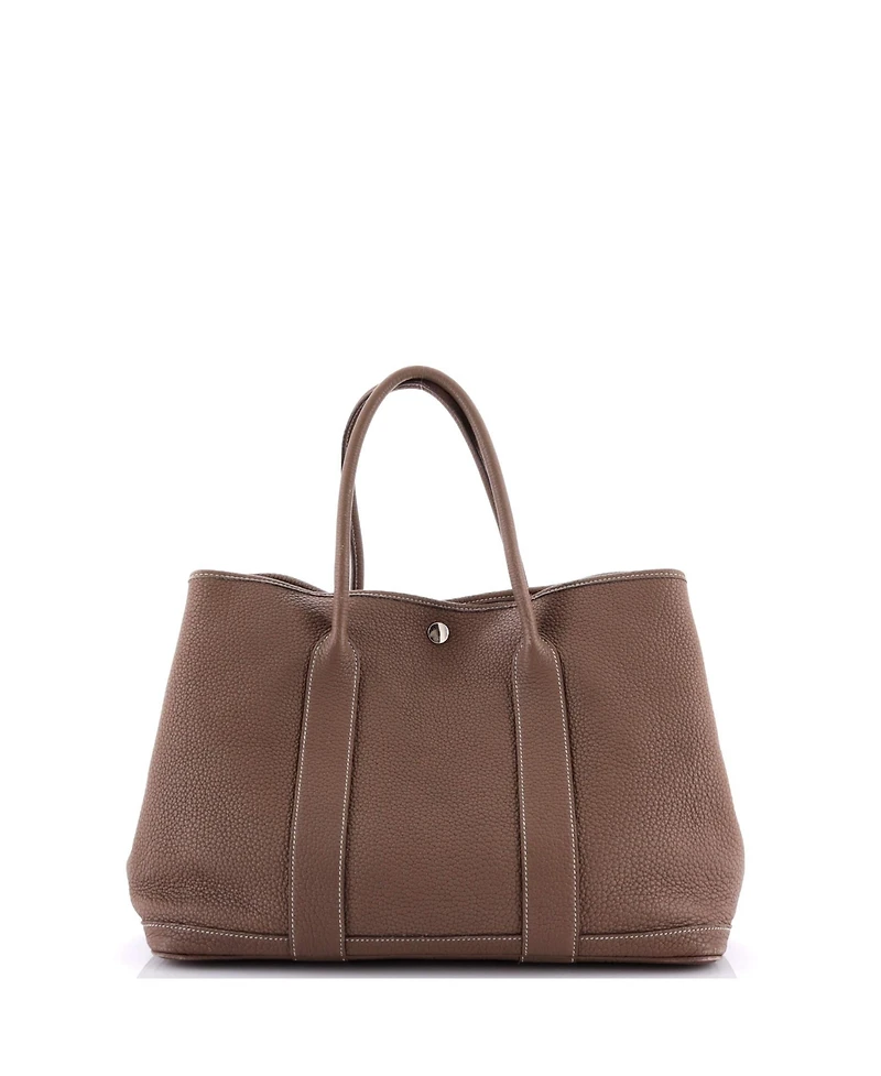 Pre-Owned Hermes 36 Garden Party Tote Leather