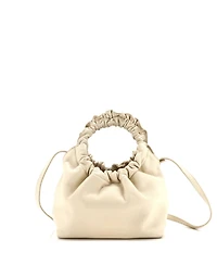 Pre-Owned The Row Small Double Circle Bag Leather