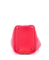 Pre-Owned Hermes Pm Eclat Picotin Lock Bag Clemence with Swift