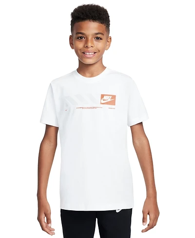 Nike Big Boys Sportswear Graphic Cotton T-Shirt