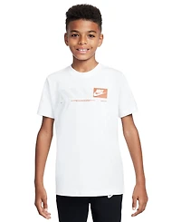 Nike Big Boys Sportswear Graphic Cotton T-Shirt