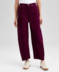 And Now This Women's High-Rise Barrel-Leg Jeans, Exclusively at Macy's