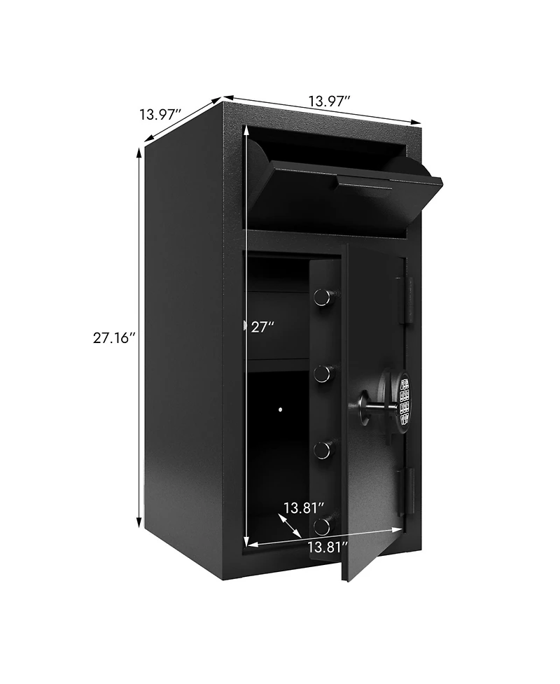 Digital Depository Safe - Carbon Steel, Electronic Lock