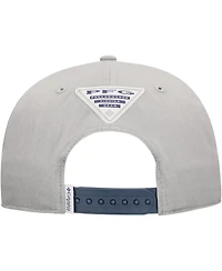 Columbia Men's Gray Dallas Cowboys Phg Back Tack Adjustable Hat