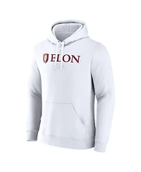 Fanatics Men's White Elon Phoenix Primary Logo Pullover Hoodie