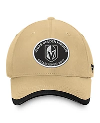 Fanatics Men's Tan Vegas Golden Knights Fundament Adjustable Hat