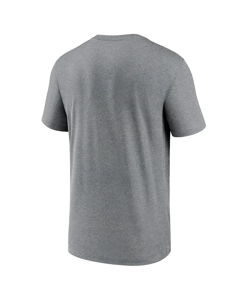 Nike Men's Heather Gray Indianapolis Colts 40th Anniversary Legend Performance T-Shirt