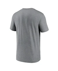 Nike Men's Heather Gray Indianapolis Colts 40th Anniversary Legend Performance T-Shirt