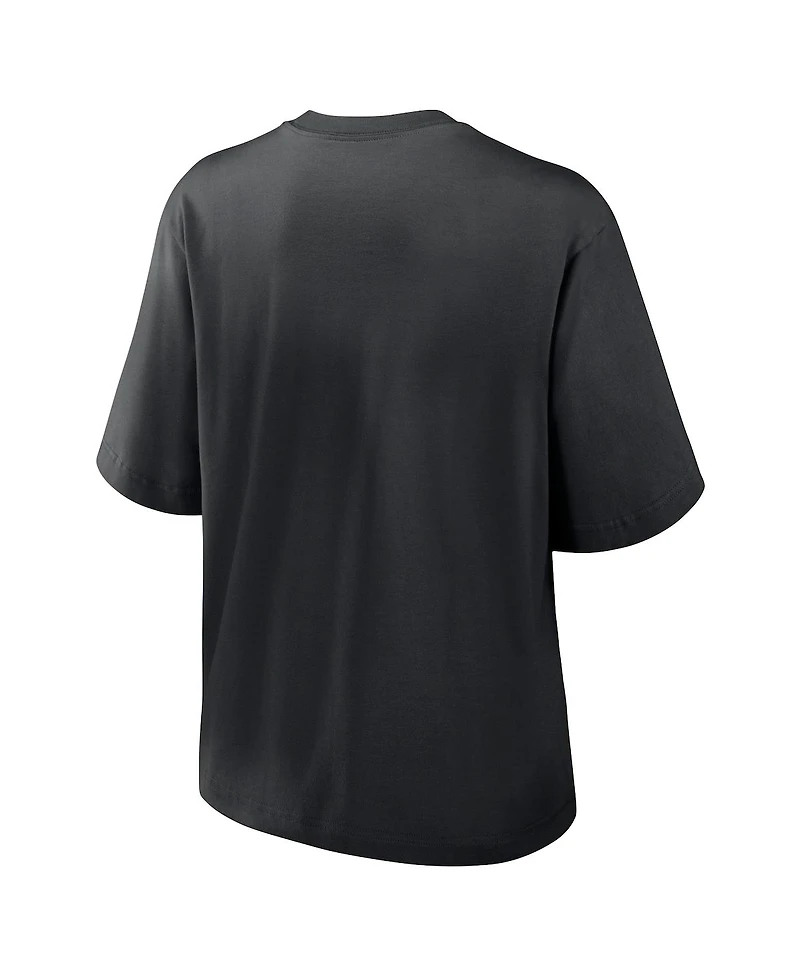 Nike Women's Black Georgia Bulldogs Legacy Established Boxy T-Shirt